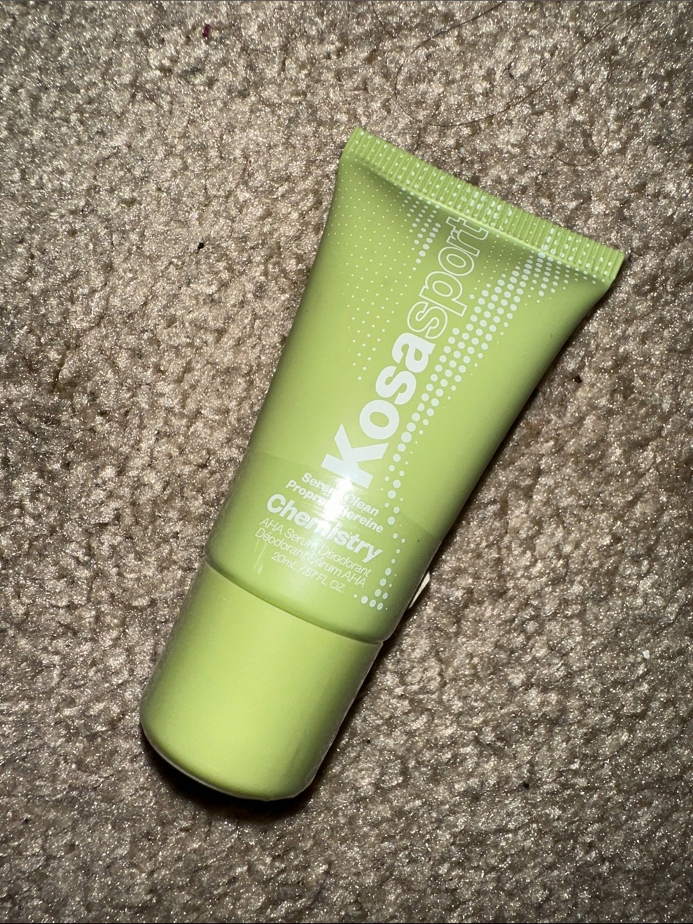 Kosas Sport Body Wash Tube in Light Green